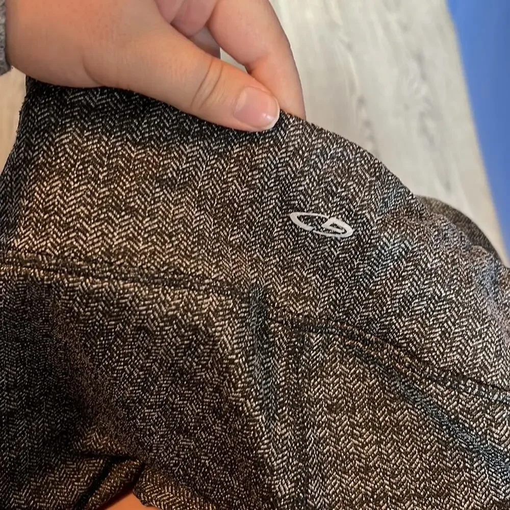 Champion Black & White Active Leggings With Side Pockets